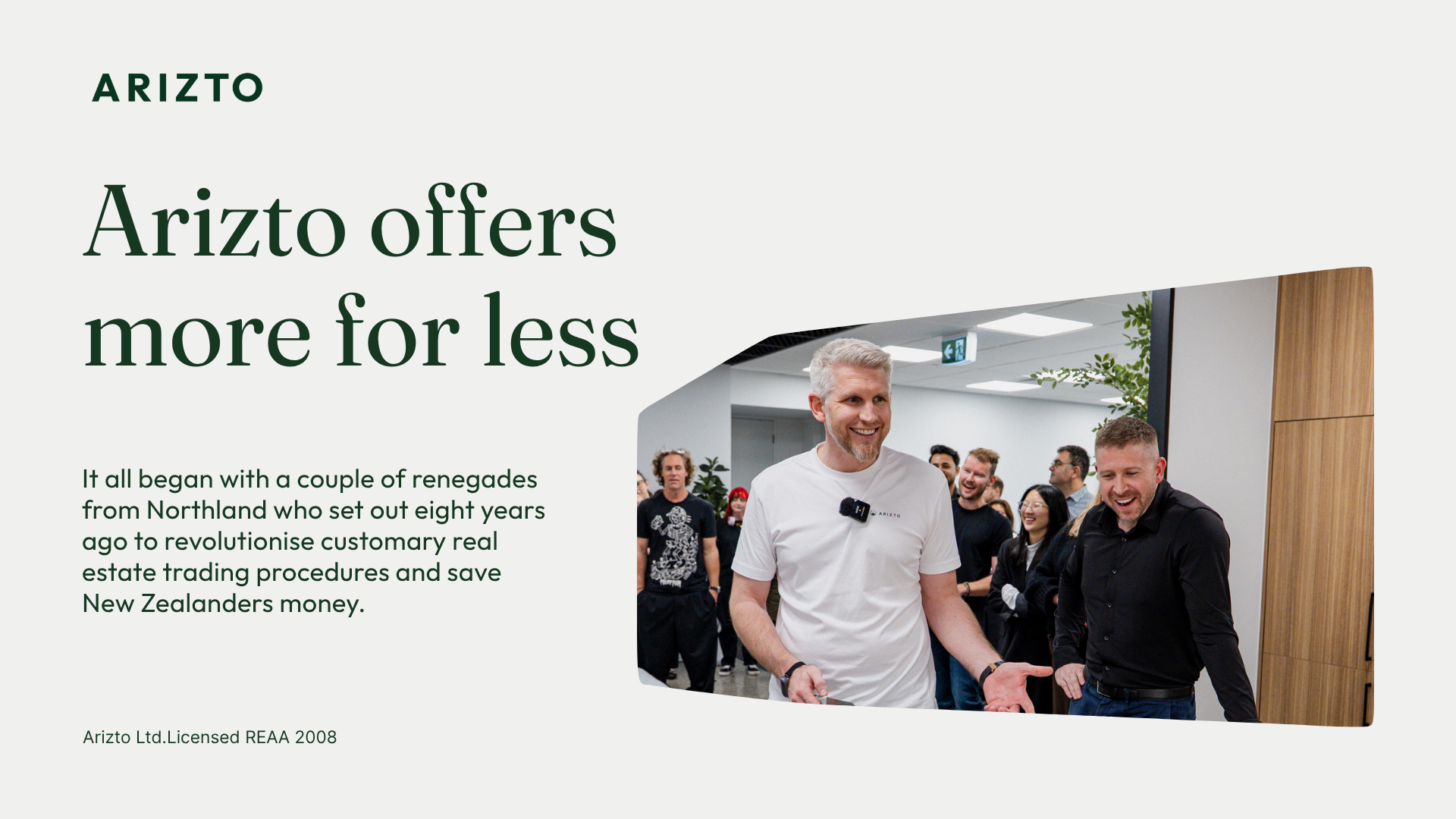 Arizto offers more for less